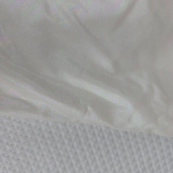 Luxe By Lisa Vogel Beach Pant Premier Bikini Bottom L Iridescent White - Picture 5 of 5